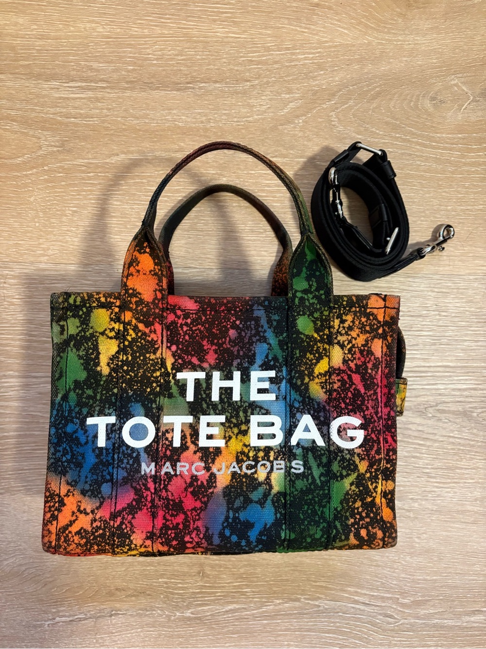 Small Marc Jacobs “Rainbow Splatter” 🌈 The Tote Bag